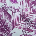 thumbnail image 1 of oneOone Cotton Flex Medium Purple Fabric Floral & Leaves Craft Projects Decor Fabric Printed By The Yard 40 Inch Wide, 1 of 4