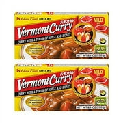 [ 2 Packs ] House Foods Vermont Curry Mild 8.11 Oz (230g)