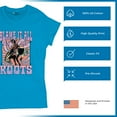 thumbnail image 6 of Blame it All On My Roots T-Shirt Vintage Country Fair Rodeo Cowgirl Women's Tee, 6 of 7