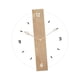 thumbnail image 1 of Reloj de pared decorativo, regalo de inauguración de la casa, reloj colgante nórdico silencioso, reloj para Color madera 40cm, 1 of 9
