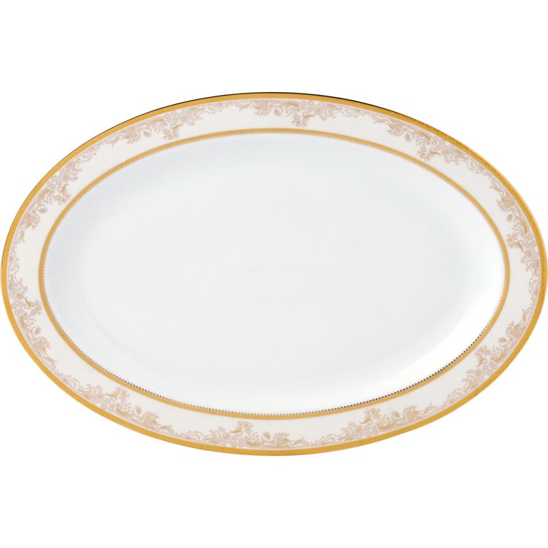Lorren Home Trend 57-piece Bone China Dinnerware Set for 8 People