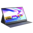 thumbnail image 1 of ZefcS 15.6 Inch Portable Monitor FHD 1080P IPS Display with USB C and HDMI Ultra Slim Travel Screen Extender for Laptop and Gaming, 1 of 9