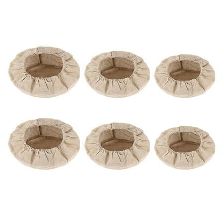 

6Pcs Simple Bread Basket Covers Fermentation Basket Liners Baking Supplies