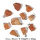 thumbnail image 3 of Colgantes de turmalina negra irregulares naturales, colgante de dijes crudos de forma libre, colgante de piedra curativa de yoga para fabricación de joyas hechas a mano, 3 of 5