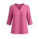 thumbnail image 5 of TaTaai Women's Loose Fit Blouse V-Neck 3/4 Sleeve Linen Cotton Blend Solid Color Casual Fashion Summer Office Top Gift, 5 of 5