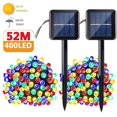 thumbnail image 2 of Guirnalda de luces solares para jardín, lámpara impermeable para exteriores, 6V, para Navidad, vacaciones, decoración del hogar, 1 paquete, 2 of 4