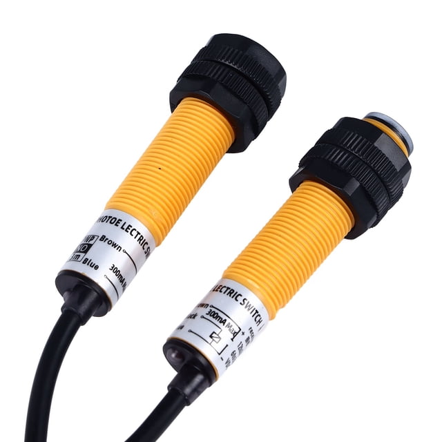 Sensor Fotoeléctrico M12, 2 Piezas 300 MA Corriente De Carga PNP Inducción Rápida DC Sensor Fotoeléctrico Normalmente Abierto Para Uso En Trabajo