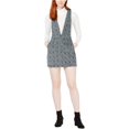thumbnail image 1 of TDC Womens Printed Corduroy Overall Dress, Verde, X-Small, 1 of 2