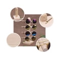 thumbnail image 2 of Wooden Four-Layer Sunglasses Display Eyeglasses Organizer Glasses Holder Stand Rack, 2 of 4