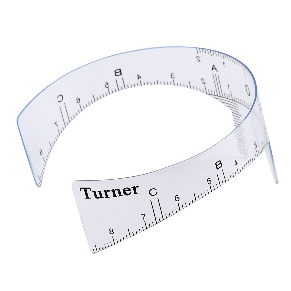 outtop microblading reusable makeup brow measure eyebrow
