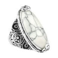 thumbnail image 1 of Guardurnaity Anillo de estilo bohemio a la moda, anillos de decoración personalizados, joyería, regalo portátil para fiesta de boda, trabajo Ropa, zapatos y accesorios Miscelánea Blanco, 1 of 6