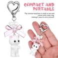 thumbnail image 3 of Llavero de gato, lindo llavero de gato, llaveros de peluche, llaveros de dibujos animados, dijes de animales de peluche, accesorios kawaii, 3 of 7