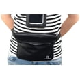 thumbnail image 4 of Riñonera impermeable Freegrace, 23 x 17 cm, color negro, paquete de 2, 4 of 6