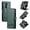 Darkgreen, variant on For Samsung Galaxy Z Fold 7 Case, Premium Magnetic PU Leather Wallet Case Flip Cover with [RFID Blocking][Card Holder][Stand Function] Shockproof Full body for Samsung Galaxy Z Fold 7,Blue