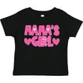 thumbnail image 3 of Inktastic Mama's Girl Pink with Hearts Girls Toddler T-Shirt, 3 of 5