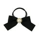 thumbnail image 1 of Diadema elegante francesa con lazo de perlas, cinta para el pelo, moda retro, versátil, elástica, accesorio para el cabello, accesorio para el cabello para mujer, 1 of 8