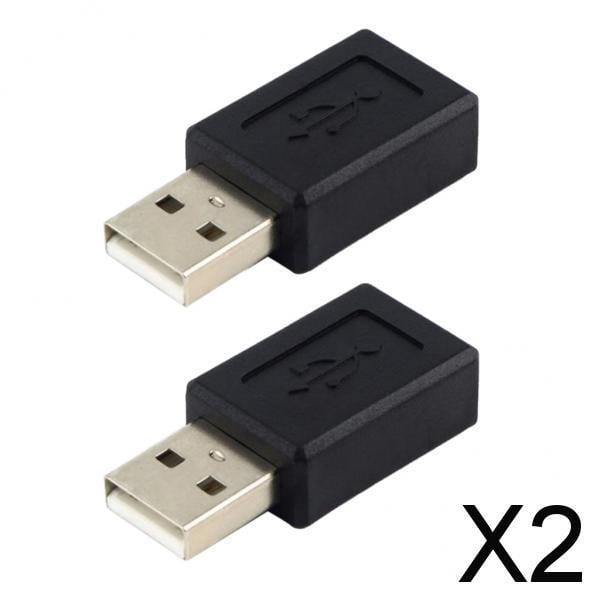 Adaptador compacto USB 0 Macho a Micro USB hembra Hugo 2 piezas