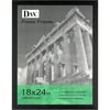 DAX Black Solid Wood Poster Frames w/Plastic Window, Wide Profile, 16 x 20