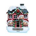thumbnail image 4 of Personalized Family of 3 Ornament 2024 Our First Christmas in New Home 1 Count - Ornaments by Elves, 4 of 10