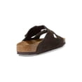 thumbnail image 2 of Birkenstock Men's Arizona Soft Footbed Open Toe Sandals, Mocca, 7, 2 of 4