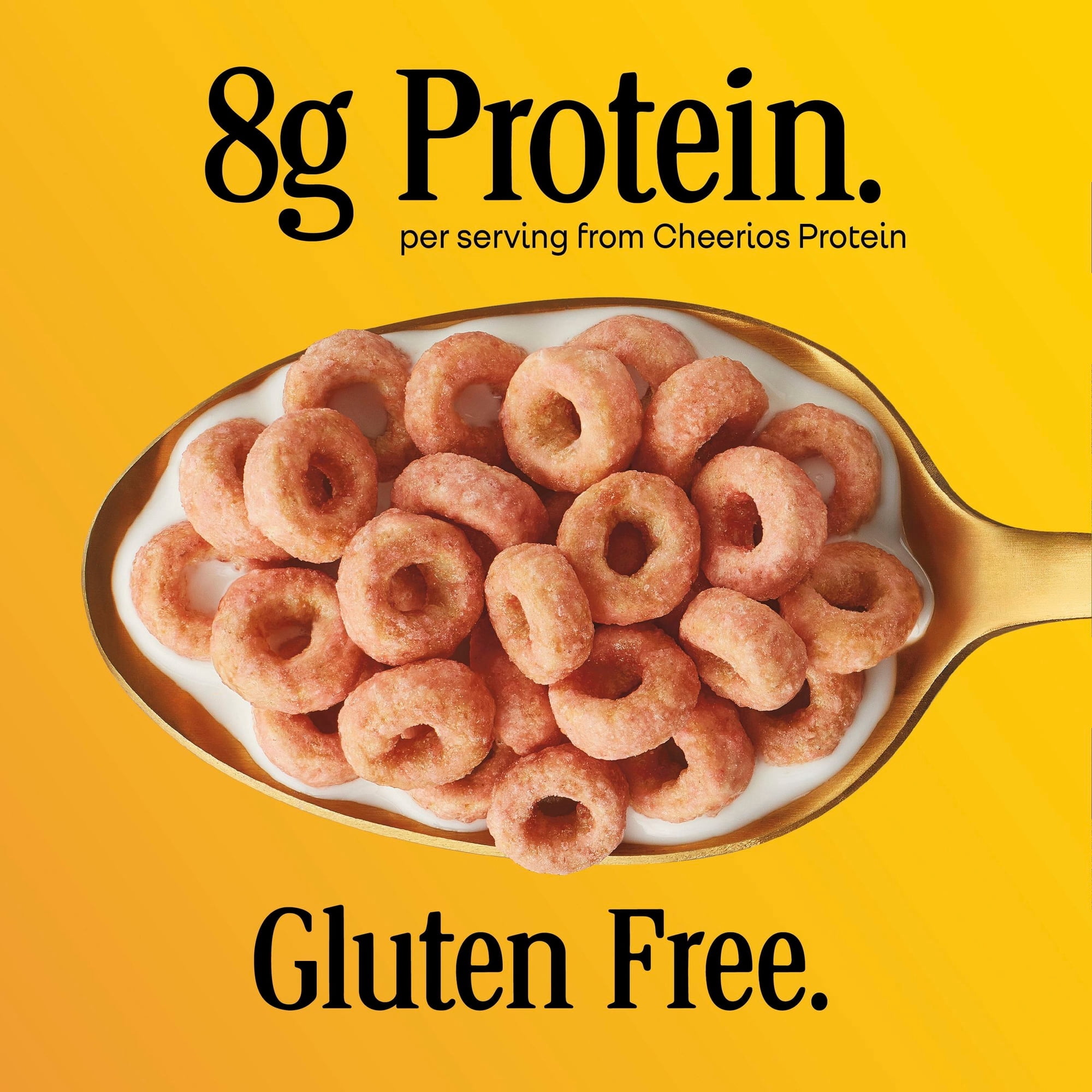 Cheerios Protein Cereal, Strawberry, 8g Protein, Family Size