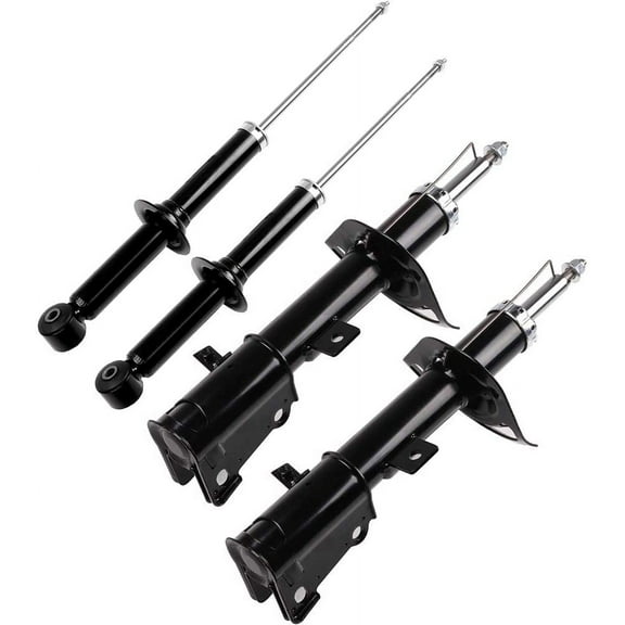 SCITOO Compatible fit for Shocks, Front Rear Gas Struts Shock Absorbers 2009 2010 for Dodge Journey 339251 72509 339252 72510 341499 72511 Set of 4