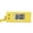 Yellow, variant on 2Pcs Electronic Clock Silent LCD Digital Display Triangle Student Desktop Clock Keychain for Exam