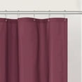 thumbnail image 2 of VCNY Home Heavyweight 6 Gauge Burgundy Solid Color PEVA Shower Liner, 72" x 72", 2 of 5