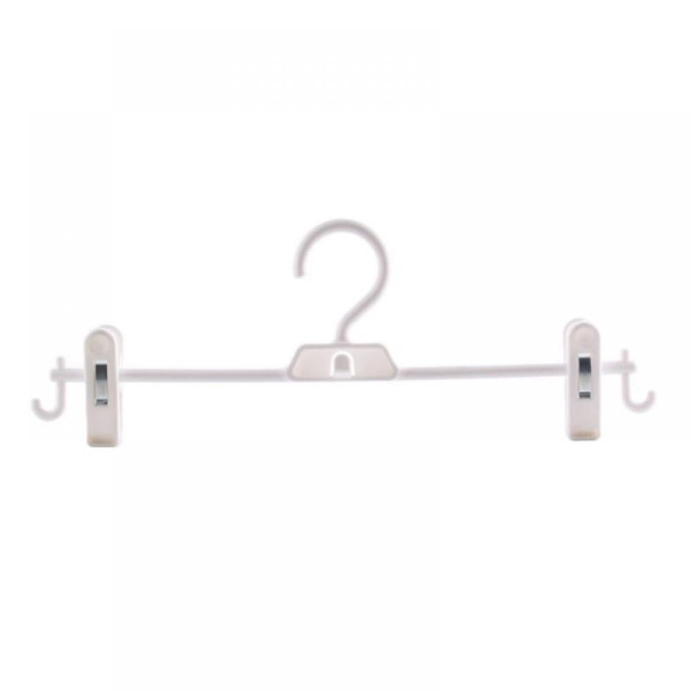 Plastic Skirt Hangers with Clips, Skirt Hangers, Stack Multi Clothes