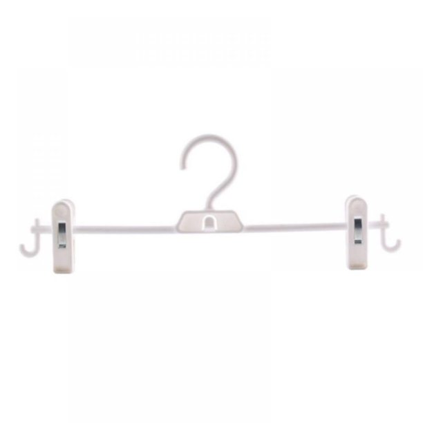 Plastic Skirt Hangers with Clips, Skirt Hangers, Stack Multi Clothes