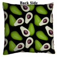 thumbnail image 2 of PKQWTM Avocado Pattern Tile Green Vegetable Reversible Mermaid Cushion Cover Home Decor Sequin Pillow Case Size 20x20 inches, 2 of 2