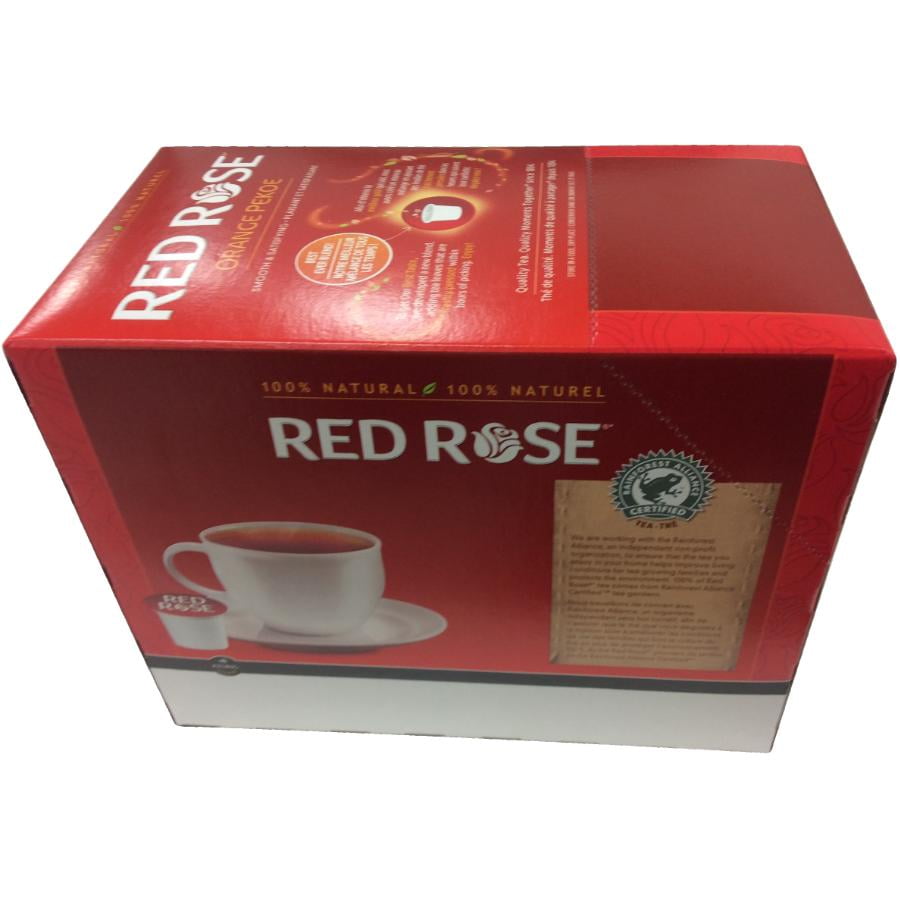 24 Pack Single Serve Red Rose Orange Pekoe Tea KCup® Pods Walmart Canada