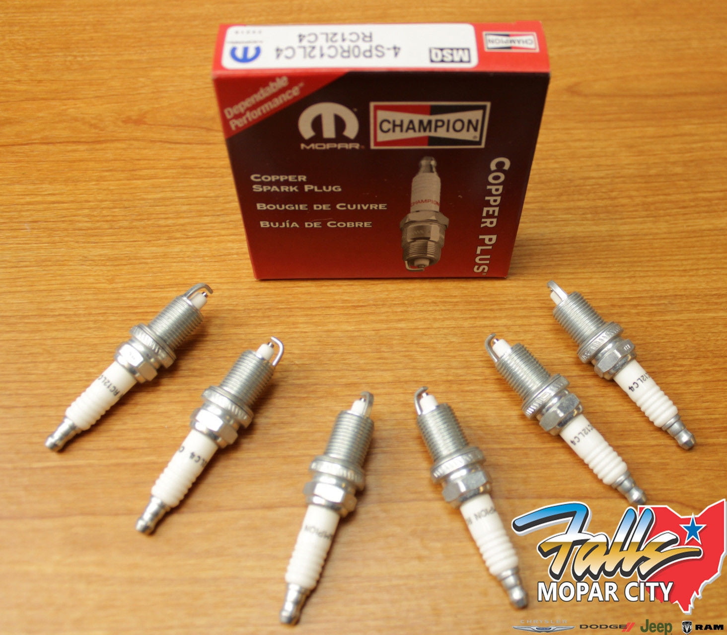 19972003 Dodge Dakota Durango Set of Six (6) Spark Plugs Mopar OEM