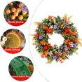 thumbnail image 4 of FAMTKT Artificial Flower Wreath, Simulated Flowers Wreath Door Hanging Outdoor Courtyard Decoration Summer Fruit Wreath Front Door Wreath for Home Party Festival Wedding Decor on Clearance, 4 of 9
