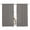 Black Beige, variant on Pink Striped Semi Sheer Window Curtains 96 Inches Long, Modern Simple Farmhouse Beige Vintage Rod Pocket Voile Silky Chiffon Curtain Light Filtering Drapes for Living Room, Kitchen, 52"x96", 2 Panels