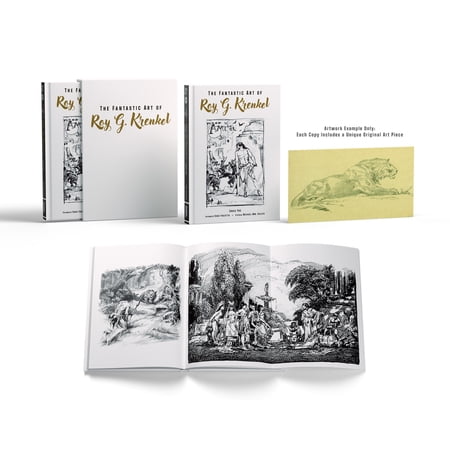 The Fantastic Art of Roy G. Krenkel Limited Edition (Hardcover)