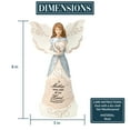 thumbnail image 4 of Pavilion Gift Company Angel Holding a Heart, 8", Beige, 4 of 5