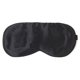 thumbnail image 1 of Máscara De Ojo De Seda Pura Sombra Cubierta Sueño Ocular Con Los Ojos Vendados Para Dormir - Negro Macarena none, 1 of 8
