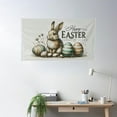 thumbnail image 2 of Cayyon Happy Easter Flag Banner 3x5 Feet with 2 Brass Grommets, 2 of 4