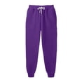 thumbnail image 5 of Pantalons de Survêtement pour Femmes avec Poches Bas Resserré à Cordon Jambe Droite Pantalons de Survêtement Confortables 2023 Pantalons Amples en Coton Jogger Noir 2TG, 5 of 5