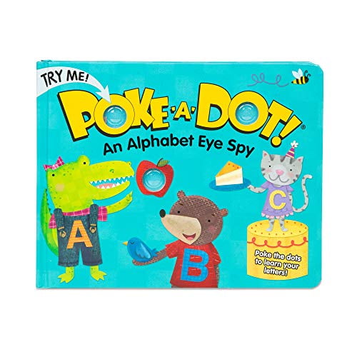 Melissa & Doug Children's Book - Poke-a-Dot: an Alphabet Eye Spy (Board Book with Buttons to Pop)