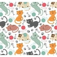 thumbnail image 2 of Kitten Wrapping Paper, 2 of 3