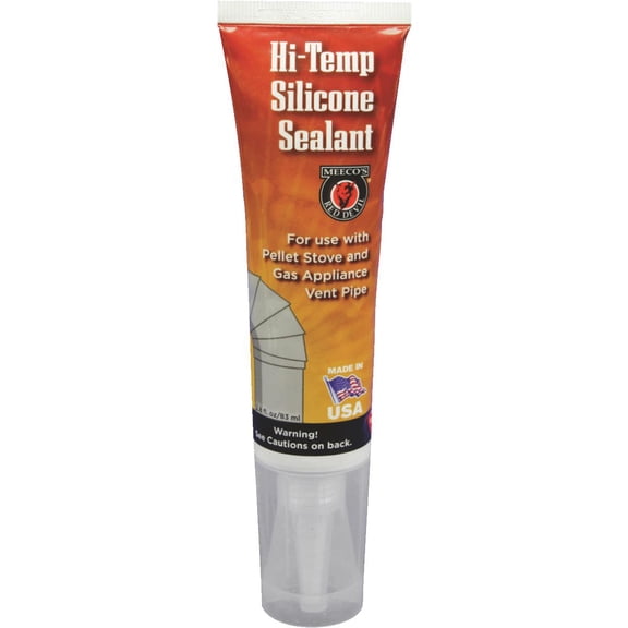 2.7oz Blk Silicone Tube, PartNo 600B, by MEECO MFG, Single Unit