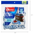 thumbnail image 5 of O Cedar RinseClean™ Microfiber Mop Head Replacement, 2 Pack, 5 of 5