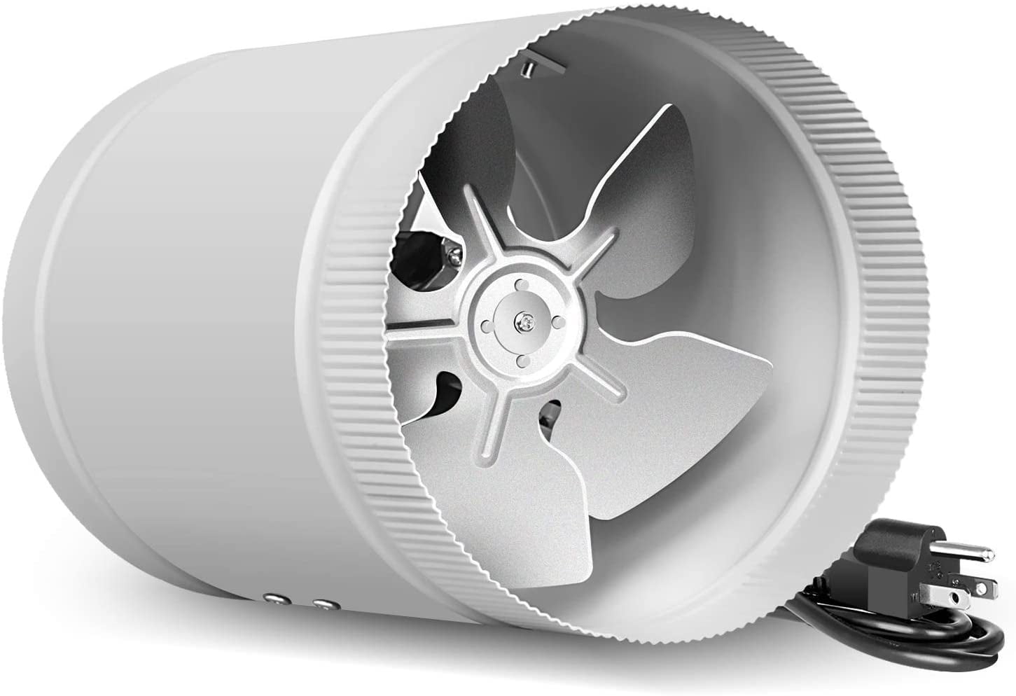VIVOSUN 4" 6" 8" inch Inline Duct Booster Fan Exhaust Air Blower Cooling Vent 
