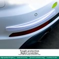 thumbnail image 2 of Transemion 2 Pieces Car Bumper Strip Auto Protector Anti-collision Protective Front Rear Black, 2 of 6