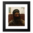 thumbnail image 2 of Józef Pankiewicz 12x14 Black Modern Framed Museum Art Print Titled - Jew with a Basket (1887), 2 of 5