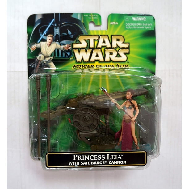 Princess Leia in Slave Girl Costume with Sail Barge Cannon Star