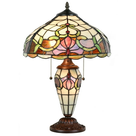Stained Glass Billiard Light Shade - Cloud Mountain Tiffany Style 14.25