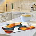 thumbnail image 6 of Yayeee Dish Drying Mat for Kitchen Counter 18"x24" Microfiber Absorbent Pad, Abstract Wavy, 6 of 7